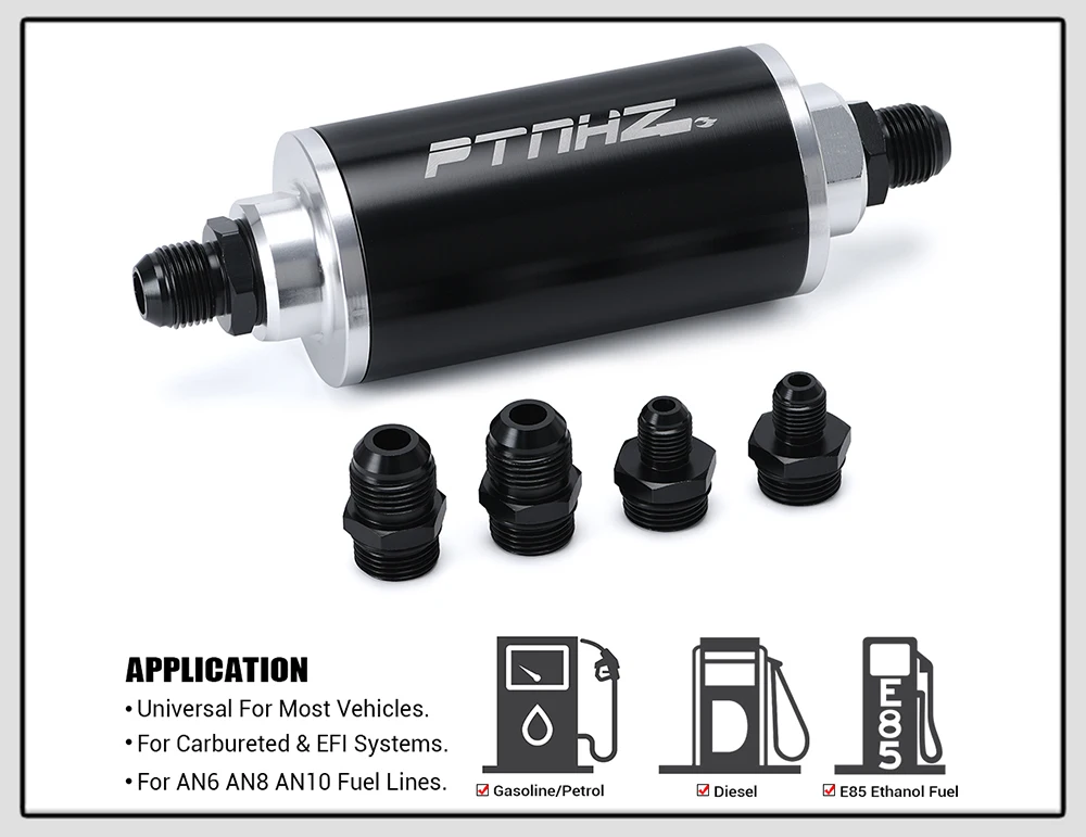 Accesorios y adaptadores AN incluidos
