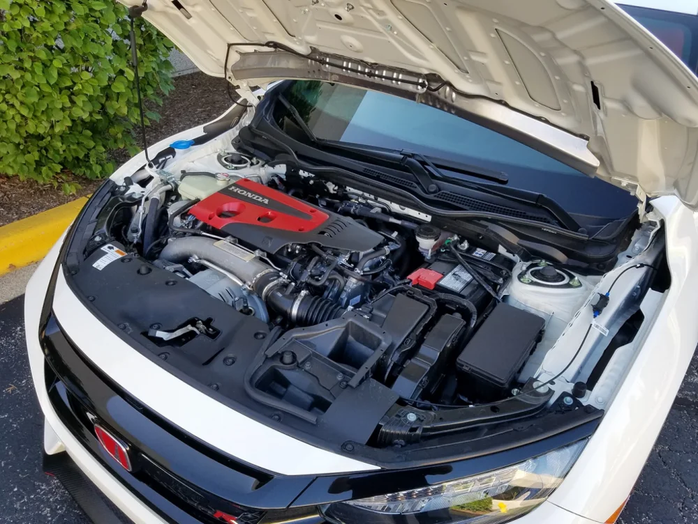 Kit Puntales Capó Honda Civic FK8 2017-2021 - Amortiguadores Gas
