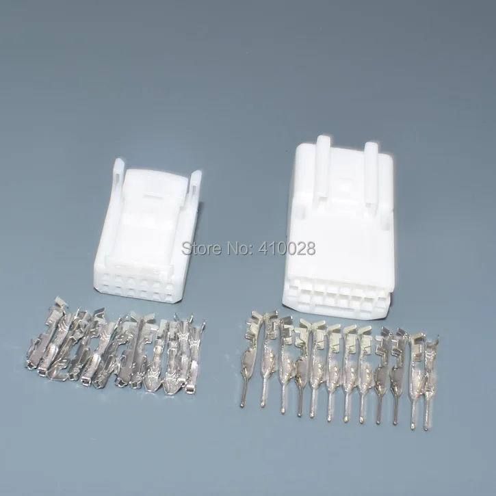 Shhworldsea 12 pines 0,7mm macho hembra 1473407-1 1318774-1 Cable de Control Central de vehículo enchufe hembra macho para Toyota - imagen 3