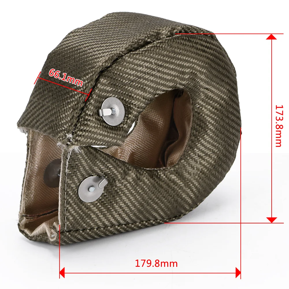 Manta térmica turbo titanio WLR compatible T3 T25 GT30 - imagen 5