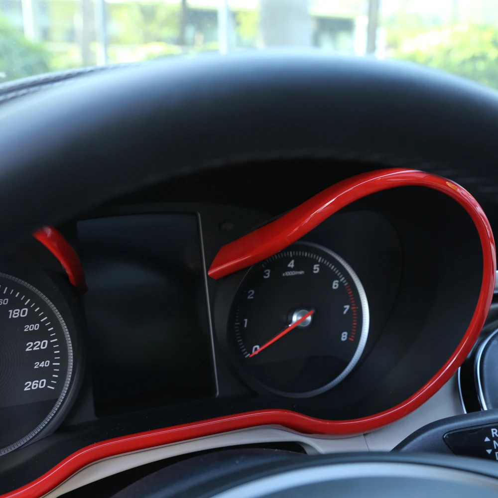 Decoración cuadro de instrumentos Mercedes Clase C W205 y GLC X253 AMG - imagen 4