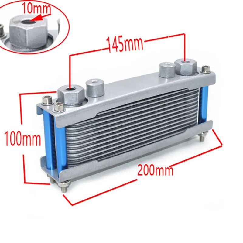 Enfriador de aceite aluminio Zongshen Lifan 125-150cc - imagen 5