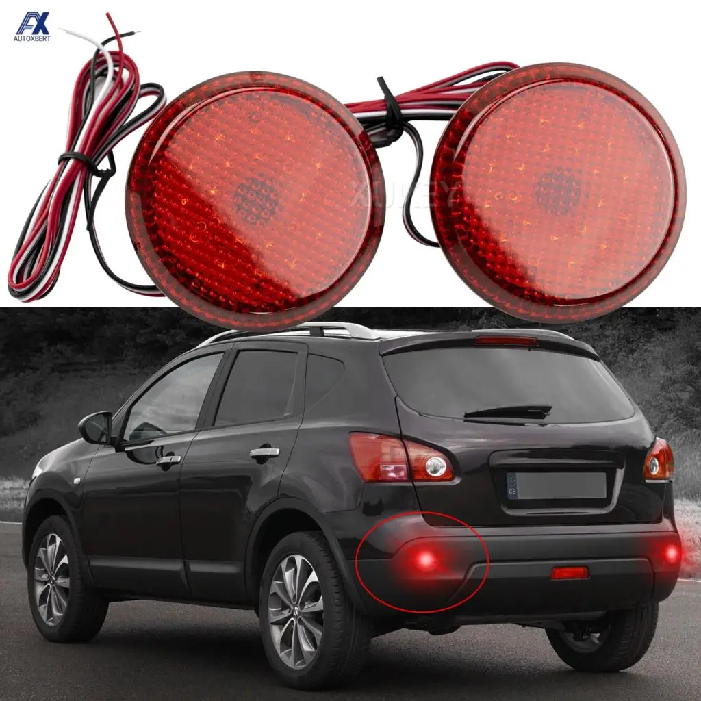 Luz de freno LED trasera roja para Nissan Qashqai X-Trail T31