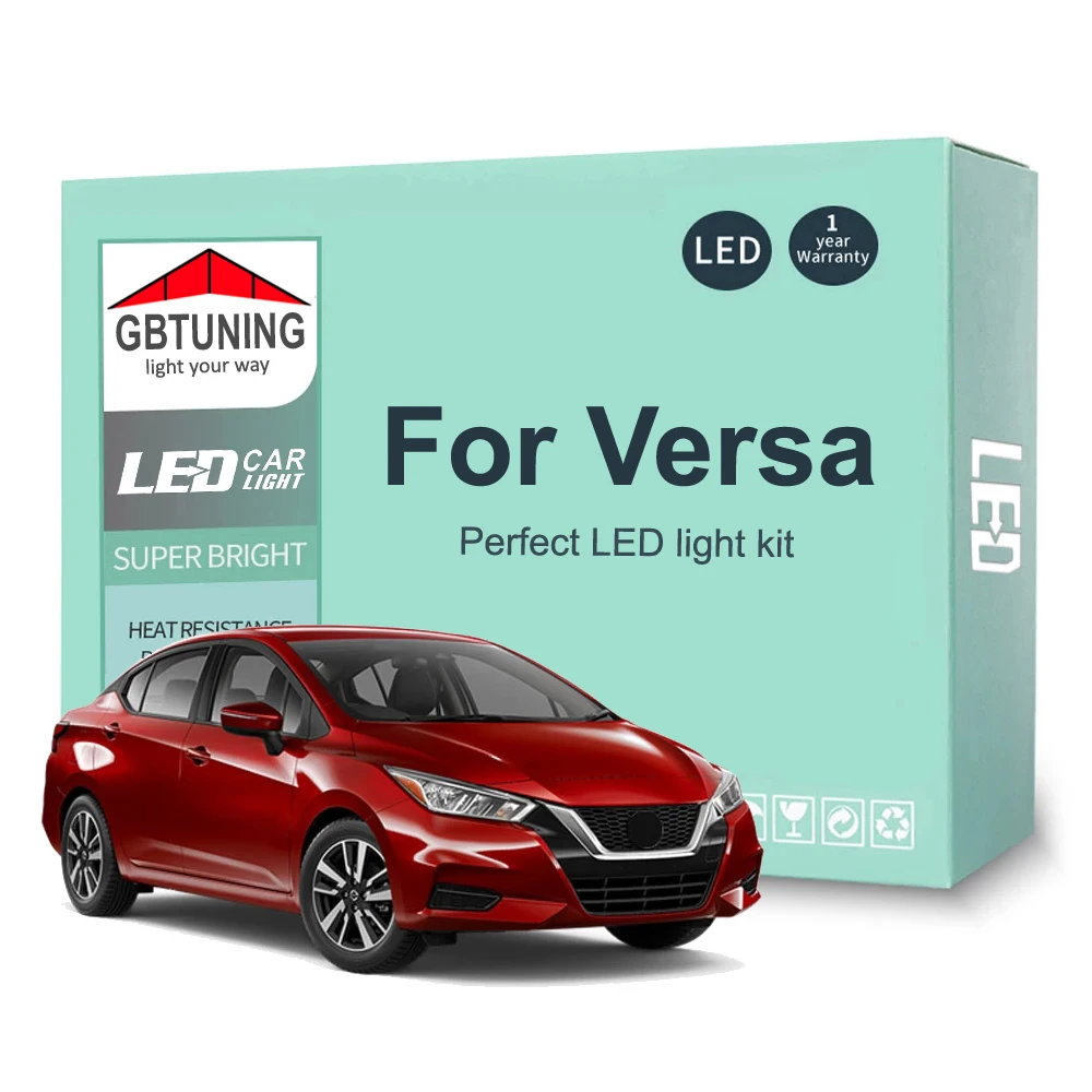 Kit bombillas LED interior Canbus Domo – Nissan Versa 2007-2021