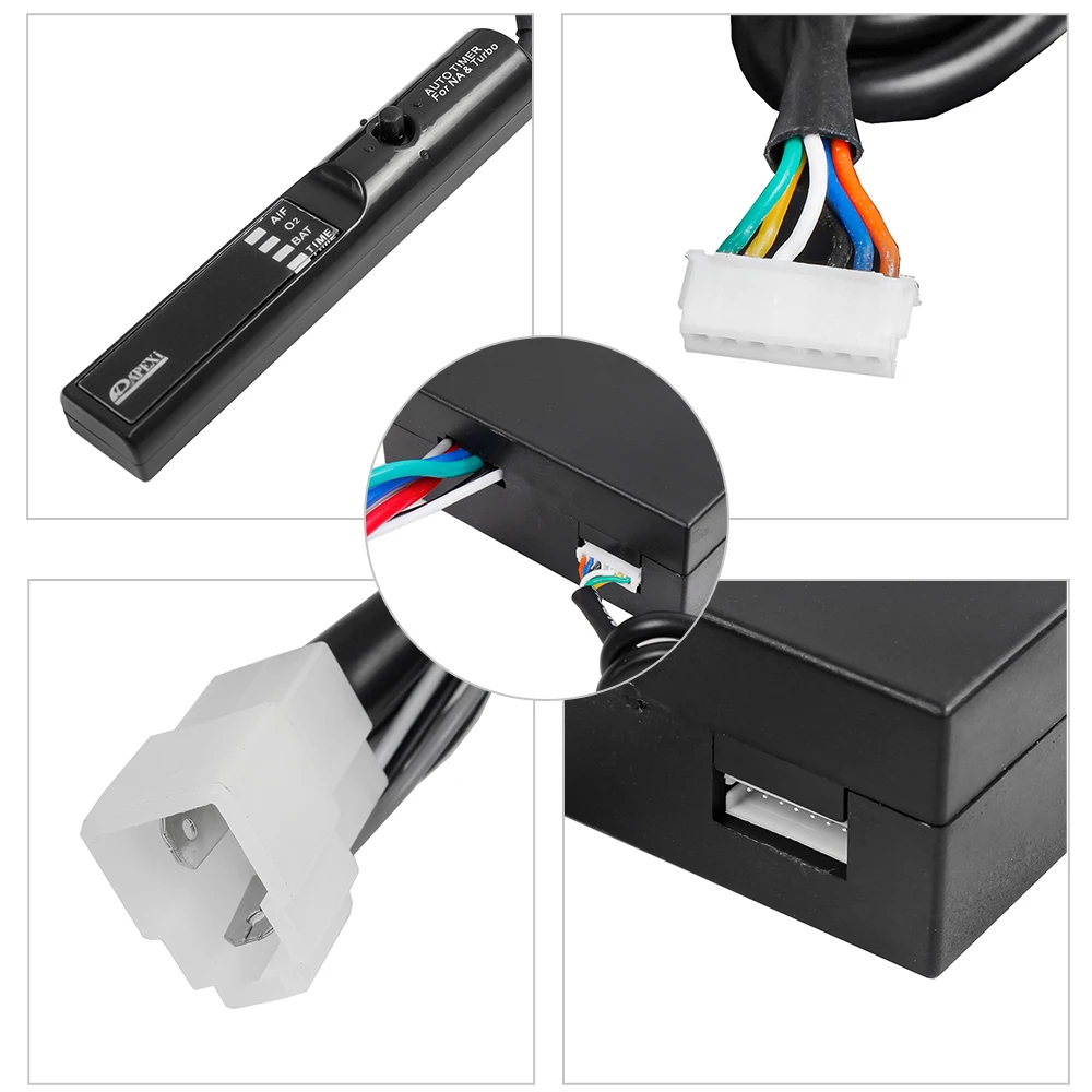 Pantalla LED del temporizador turbo con iluminación seleccionable