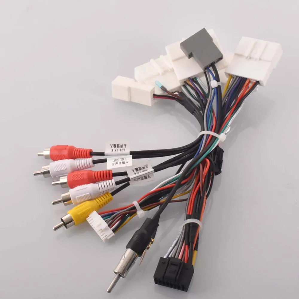 Adaptador cableado radio Android 16 pines para Nissan Qashqai J10/J11 - imagen 5