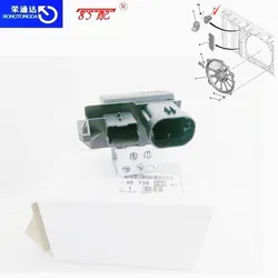 Belingor 9829220580 Resistor de rele ventilador radiador para Peugeot