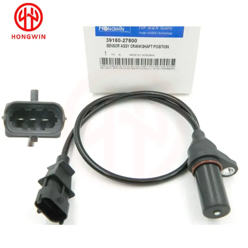 39180 27800 Sensor de posición del cigüeñal compatible con Hyundai Santa Fe 2005 2006 2007 2008 2009 3918027800   39180-27800 17142
