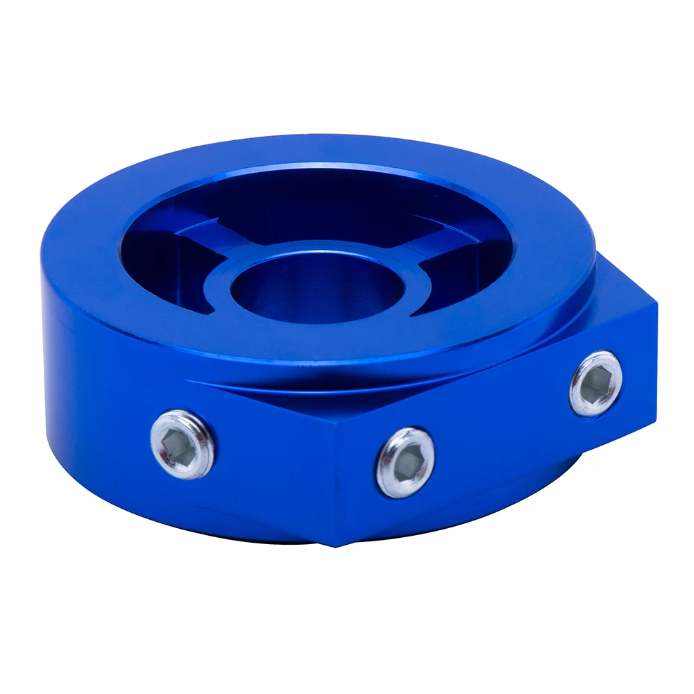 Adaptador sándwich de aceite AN10 con refrigeración para filtro de aluminio - imagen 4