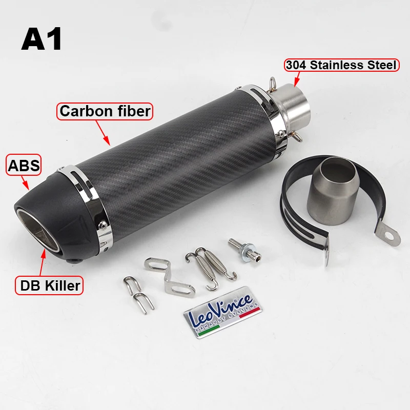 Silenciador escape fibra carbono DB Killer – Yamaha YZF R6, FZ6N, Z900 - imagen 4