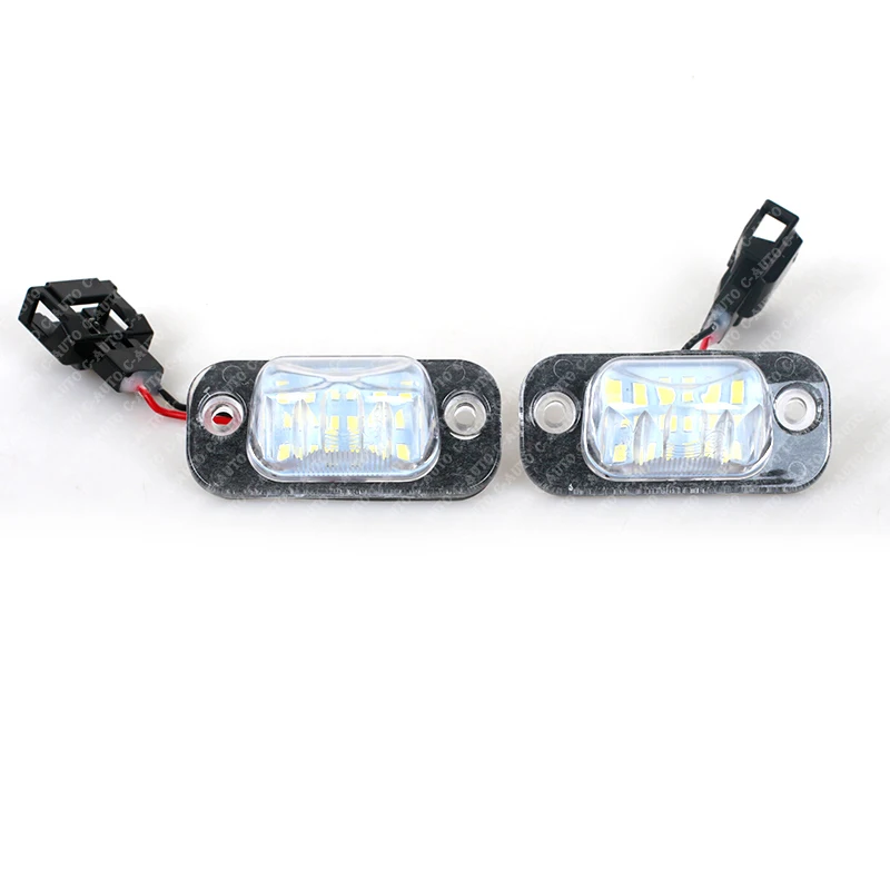 Luz LED de matrícula blanca 6000K