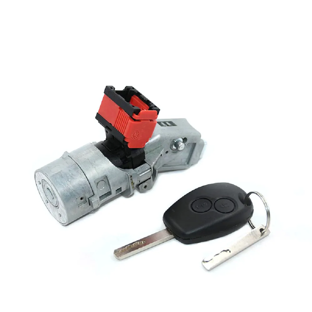 Llave y bombín de encendido para vehículos Renault