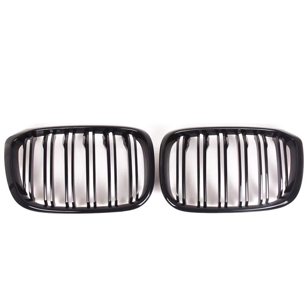 Parrilla delantera negra brillante estilo listones BMW X3 G01 y X4 G02 - imagen 2