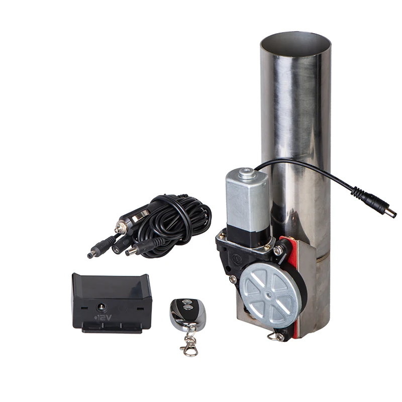 Válvula de escape eléctrica 76mm universal con telecomando - imagen 4