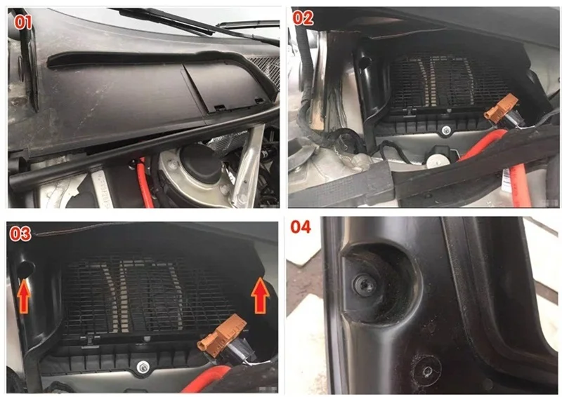Filtro externo de climatización para Audi
