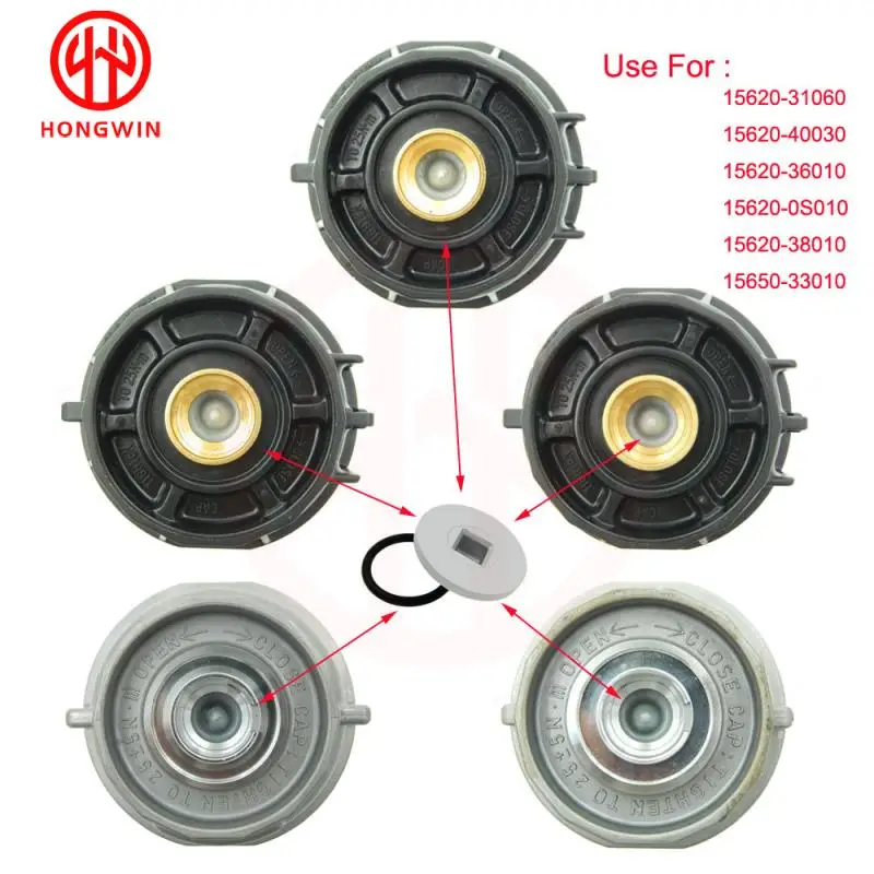 Tapa del filtro de aceite Toyota con tapón de drenaje Camry
