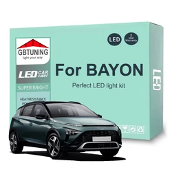 Kit bombillas LED Canbus 11 piezas Hyundai Bayon 2021 luz maletero