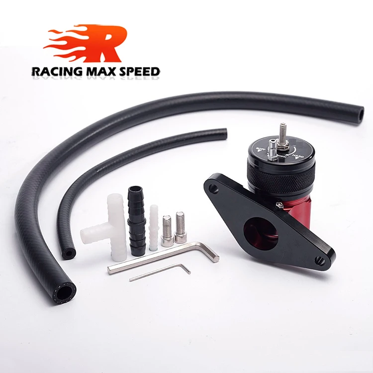 Kit válvula BOV turbo Subaru WRX STI rojo/negro - imagen 2