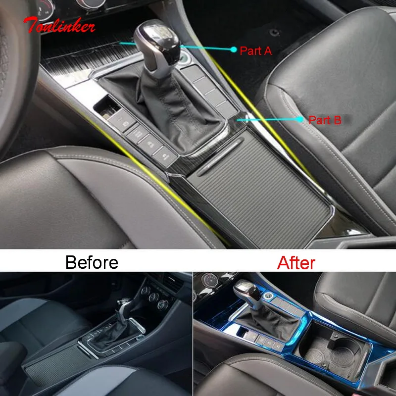 Pegatinas Tonlinker panel engranajes VW Jetta MK7 2019-20