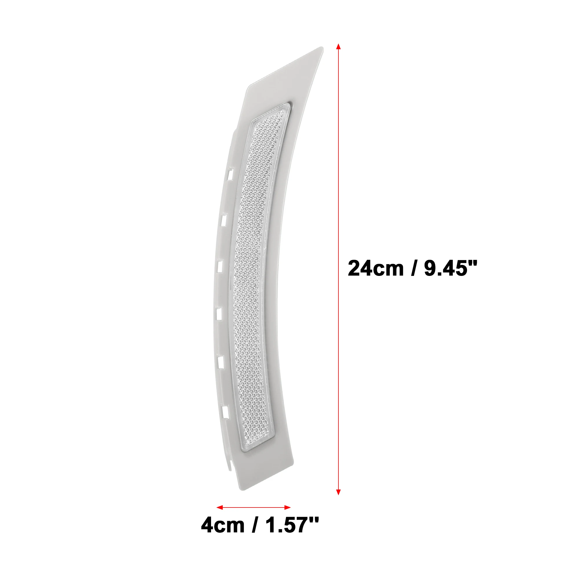 X Autohaux-Reflector de parachoques delantero, marcador de guardabarros lateral, luz, 63147185744, 63147185743, para BMW serie 5, E60, LCI, 2008-2010, 1 par - imagen 4