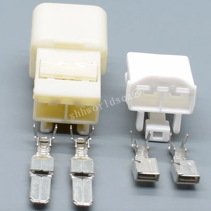 Conector eléctrico Shhworldsea 2 pines 4,8mm – 6098-0325/6098-0323 - imagen 2