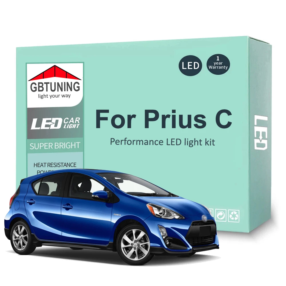 Bombillas LED Canbus para Toyota Prius C 2012-2020 – Interior