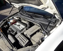 Amortiguadores de capó delantero para Skoda Yeti 2009-2017, amortiguadores de Gas, varillas de pistión, barra de cilindros