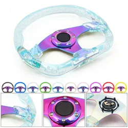 Volante deportivo ACRÍLICO 320MM 6 agujeros - 10 colores