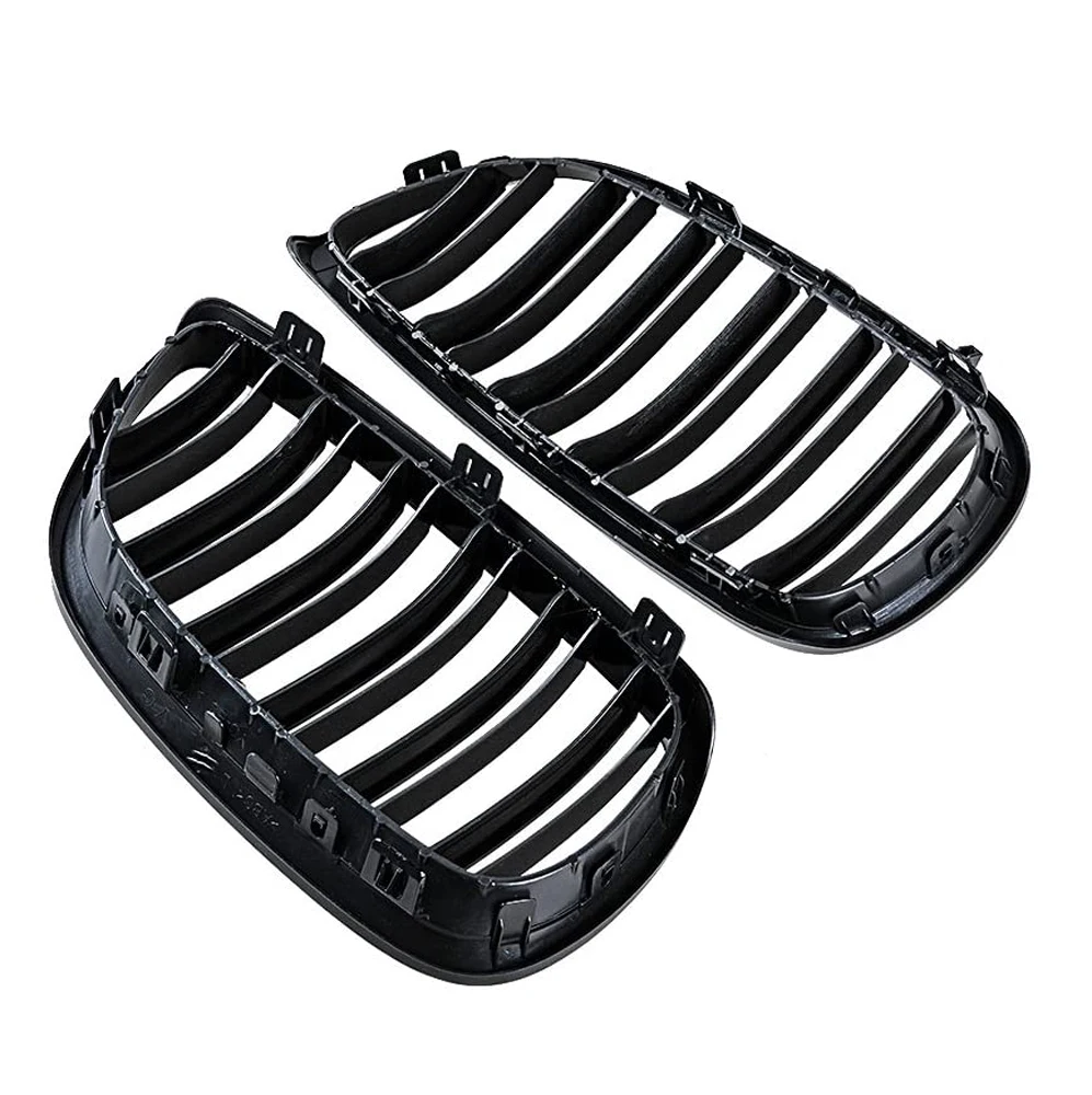 Parrilla delantera BMW M3 E92/E93 negra brillante 2006-2009 - imagen 5