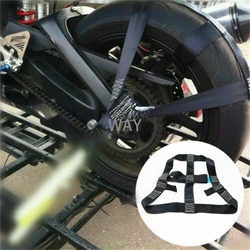 Correa de fijación para rueda trasera de moto eléctrica plegable