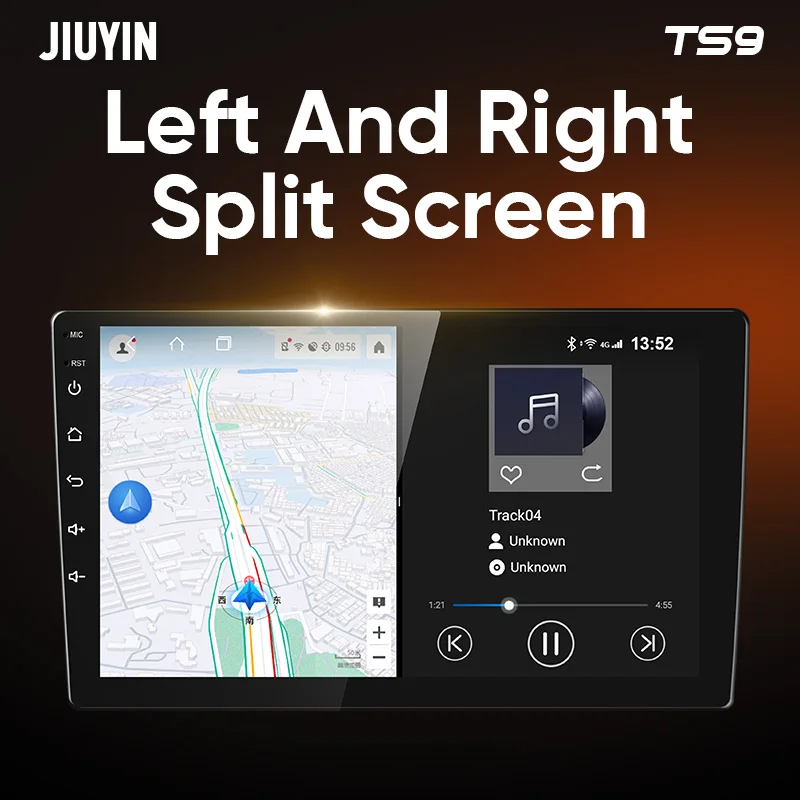 JIUYIN-Radio con GPS para coche, reproductor Multimedia con Android, 2 din, vídeo, Carplay, dvd, para Honda CRV CR-V 2, años 2001 a 2006 - imagen 5