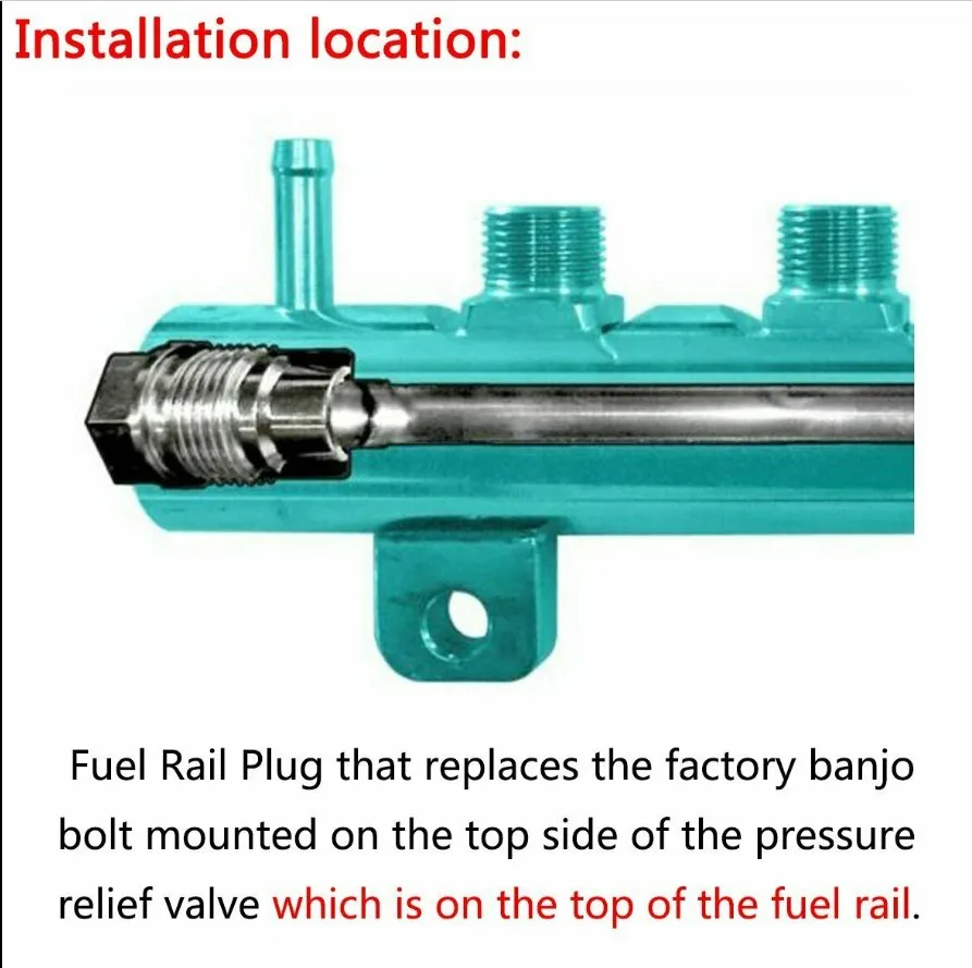 Tapón rampa de combustible BWD SS Race para Duramax 6.6L LLY - imagen 5