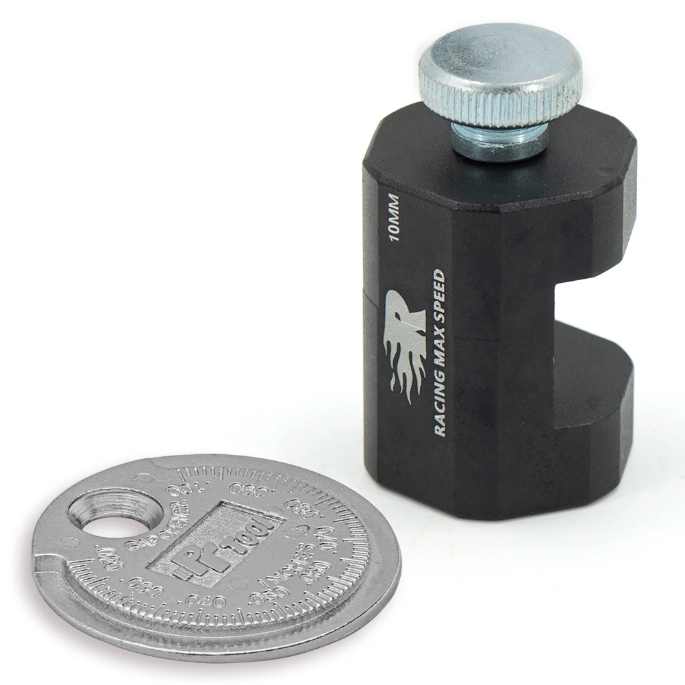 Calibrador bujías universal aluminio 10-12-14mm herramienta ajuste