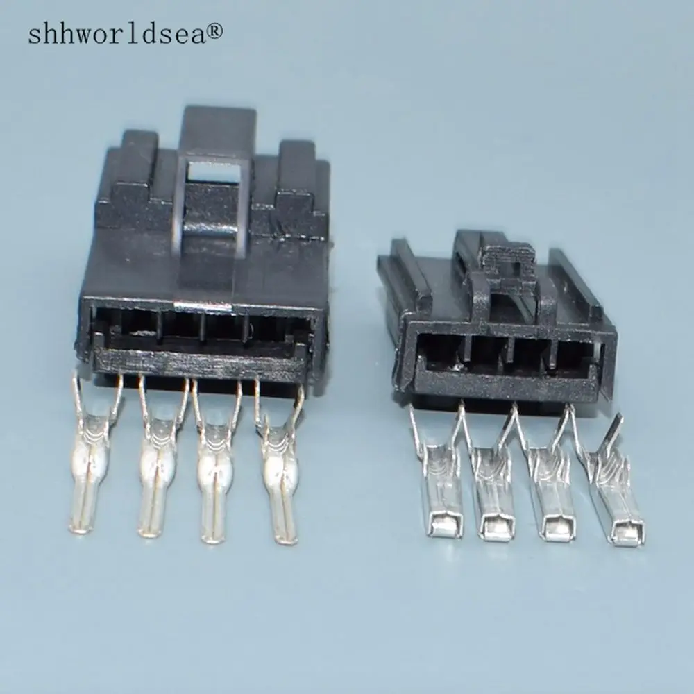 Shhworldsea Conector eléctrico macho-hembra 4 pines 2,0 mm 7123-8345