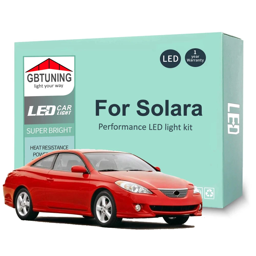 LED matrícula CAN-bus para Toyota Solara Coupe 1998-2004