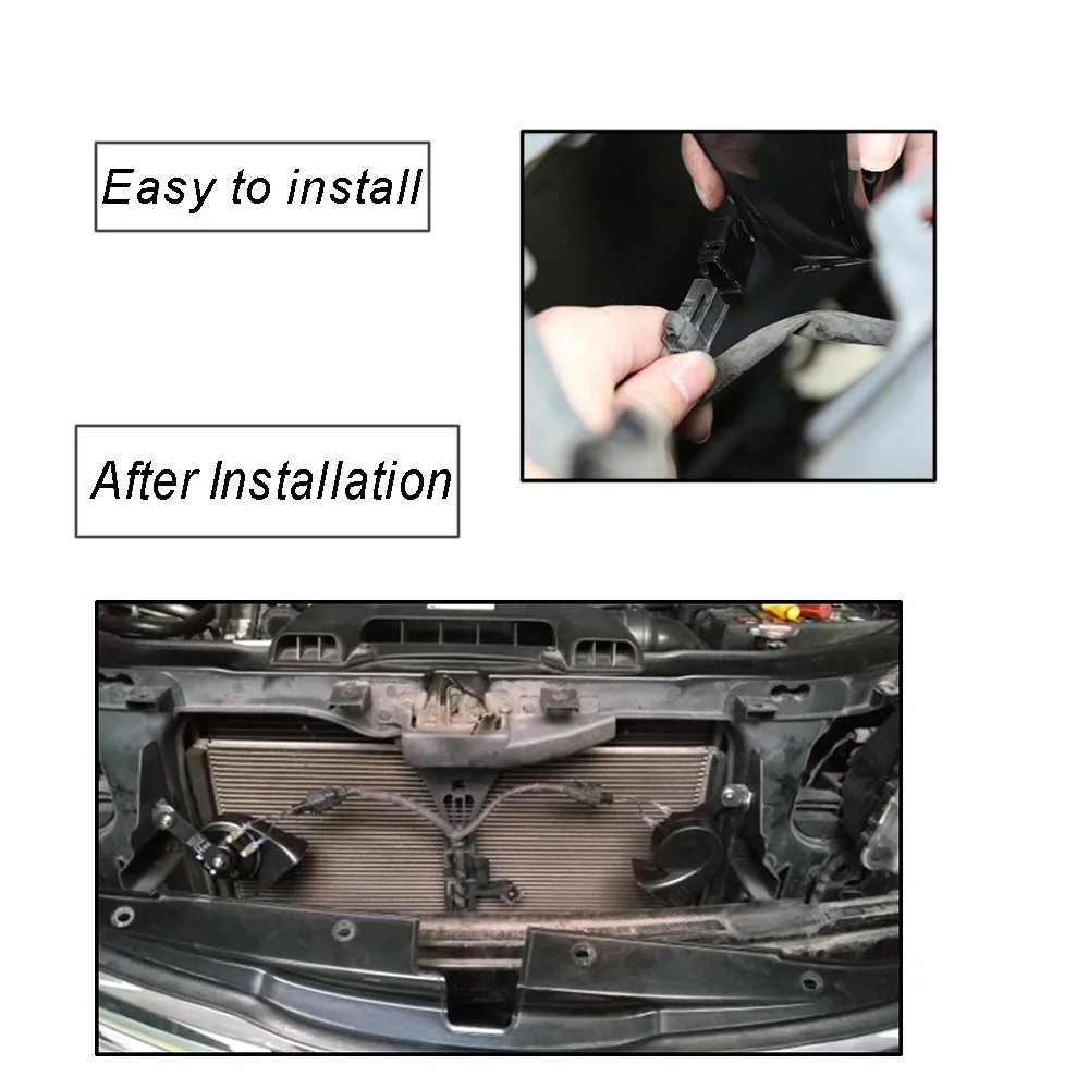 Bocina caracol doble tono 12V para Chevrolet Malibu 2013-2020 - imagen 5