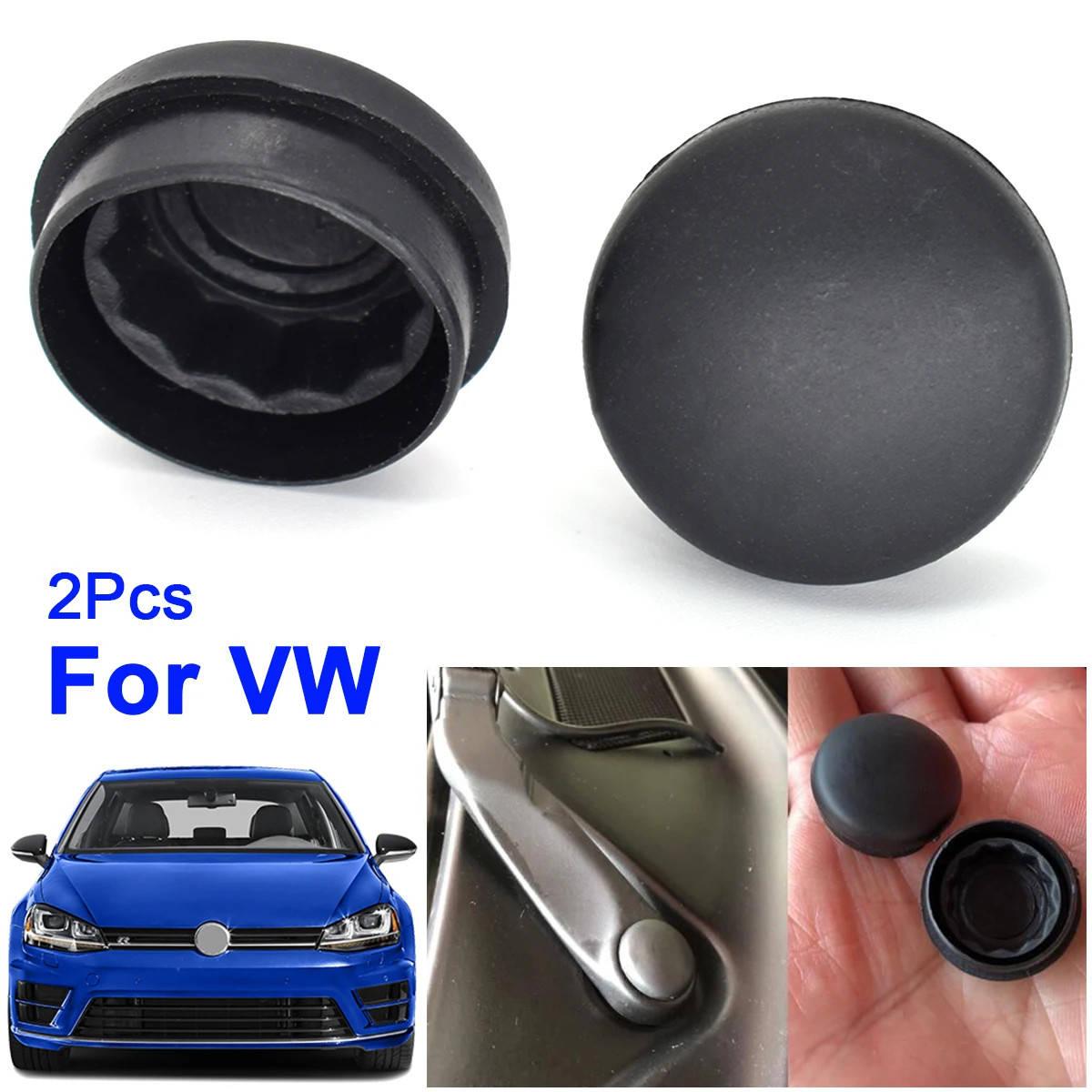 Tapa de tuerca para brazo limpiaparabrisas delantero VW Passat Golf