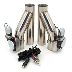 Válvula de corte de escape eléctrica 76 mm SS304 con interruptor