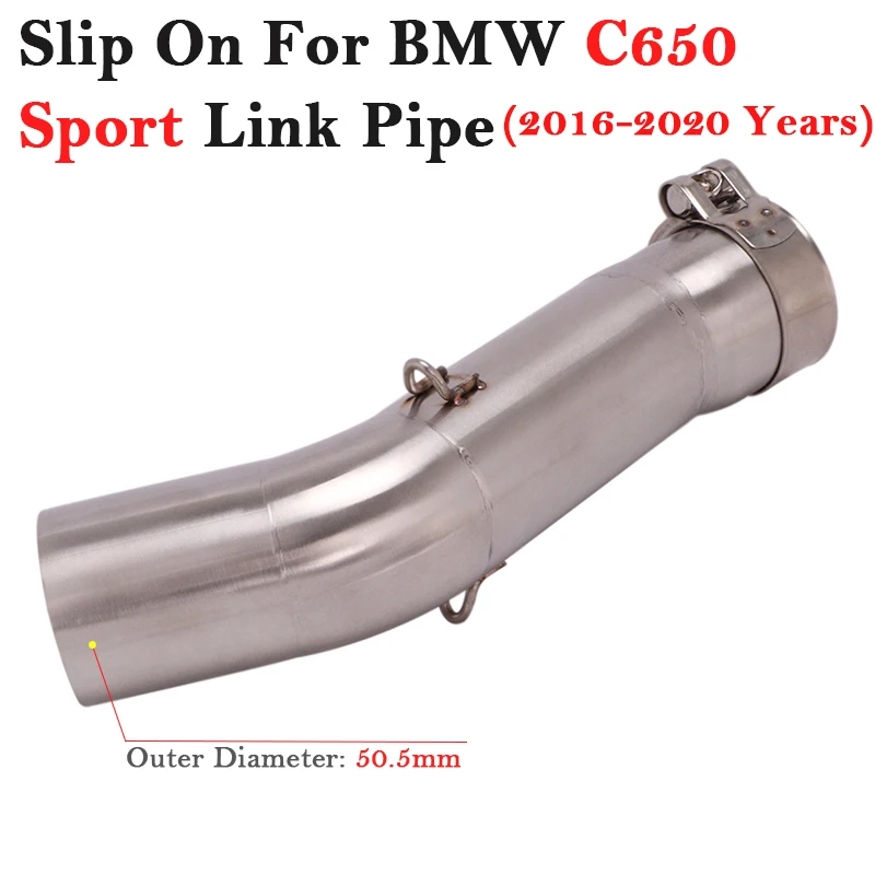 Tubo escape deslizante para BMW C600 C650 Sport y C650GT 51mm - imagen 4