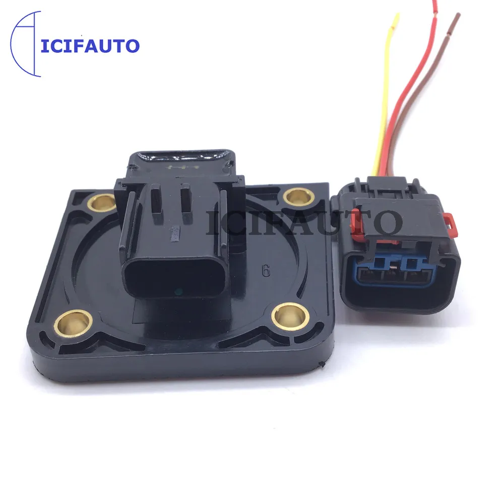 Vista frontal del sensor