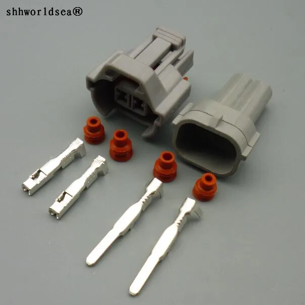 Conector inyector Shhworldsea 2 pines – Toyota Honda Nissan - imagen 2