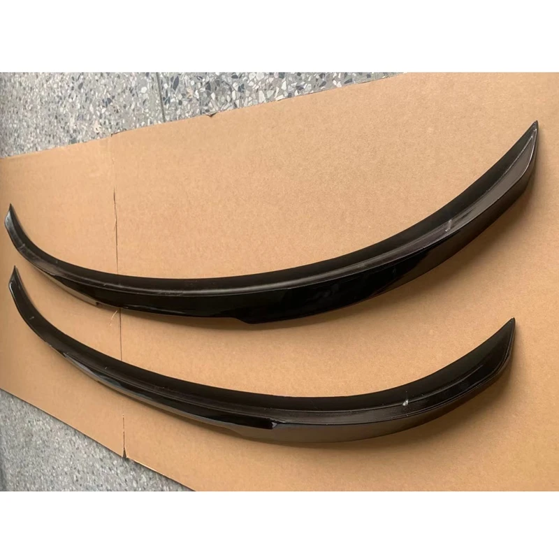 Alerón trasero M4 estilo para BMW Serie 3 E90 E91 2005-2012 ABS negro - imagen 4