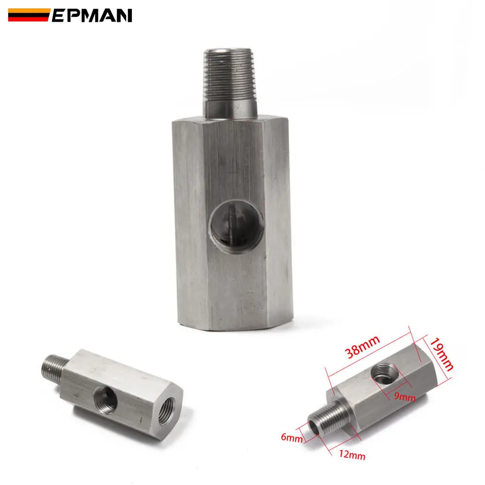 EPMAN Adaptador T sensor presión aceite NPT/BSPT M10x1.0 – EP-CGQ98 - imagen 2