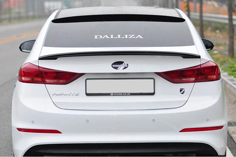 Alerón trasero ABS Hyundai Elantra MK4 2016-2017 - imagen 2
