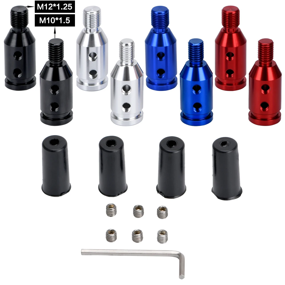 PQY-SBA01 Adaptador de pomo de cambio para roscas M10x1.5 y M12x1.25 - imagen 2