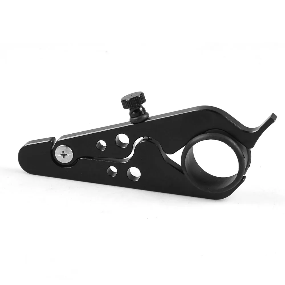Puño acelerador universal CNC negro para moto – control gas - imagen 3