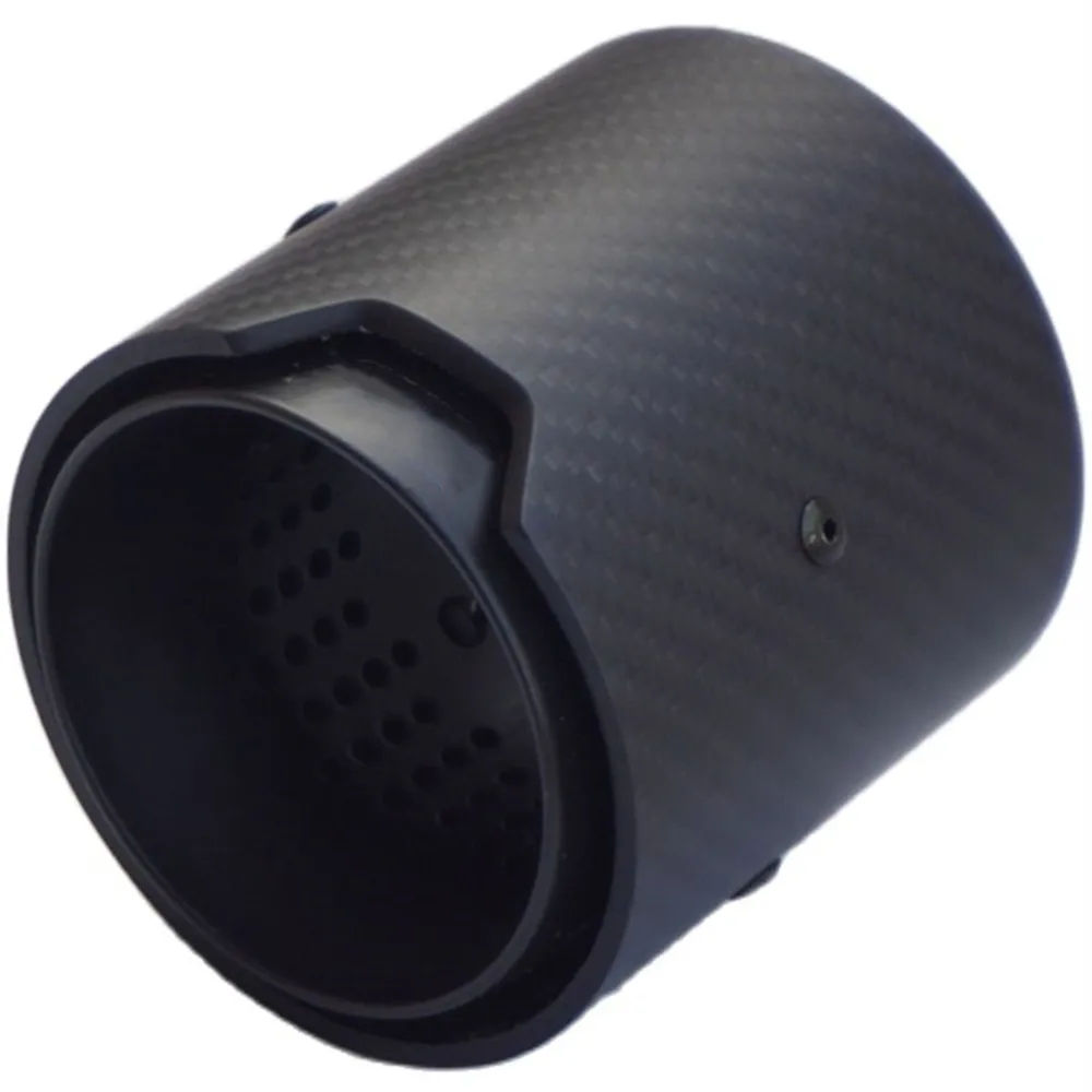 Punta de escape negra de fibra de carbono para BMW M2, M3 y M4 - imagen 3