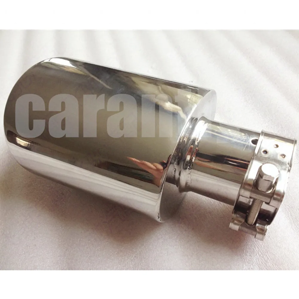 Silenciador universal elíptico acero inox – coche