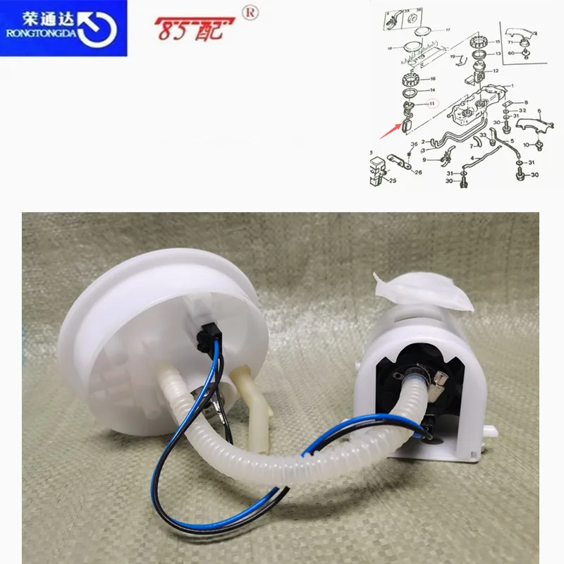 145506 Modulo bomba de combustible para Citroen Elysee Peugeot 306