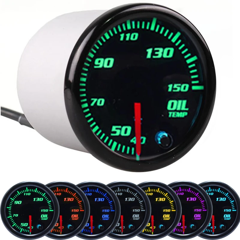 Instalación del reloj universal de 52 mm en un vehículo